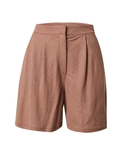 Брюки свободного кроя, коричневый Edited