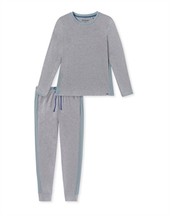 Пижама Casual Nightwear, серый Schiesser