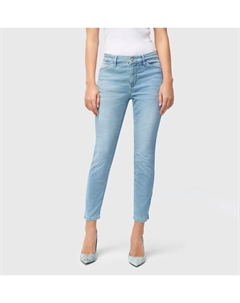 Узкие джинсы, синий деним Mac