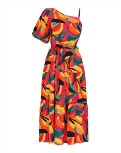 Летнее платье, разноцветный Izia