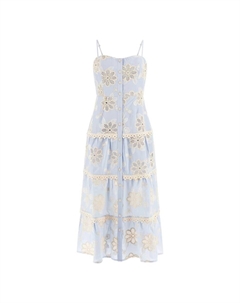 Летнее платье, светло-синий Guess