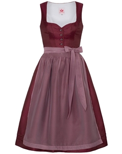 Широкая юбка в сборку Flamingo, красный Spieth & wensky