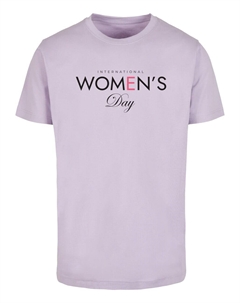 Рубашка WD - International Womens Day, светло-фиолетовый Merchcode