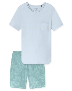 Короткий пижамный комплект Comfort Nightwear, цвет Jade Schiesser
