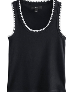 Вязаный топ, черный Next
