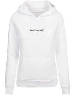 Толстовка Love Runs Wild, белый Merchcode