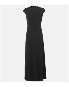 Макси-платье джерси Toteme, черный