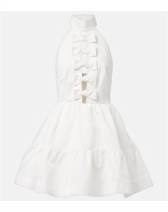 Свадебное мини-платье Harriet с бантом, слоновая кость Rebecca vallance