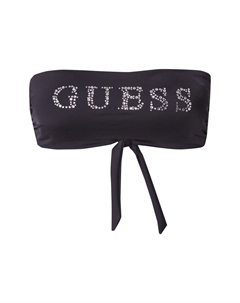 Верх бикини бандо, черный Guess