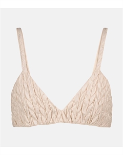 Квилтовый нейлоновый бралетт, Cammeo Miu miu