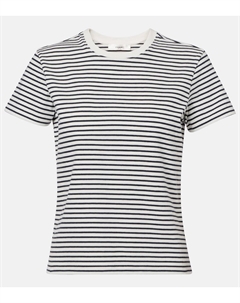 Полосатая хлопковая футболка, Navi Multi Frame