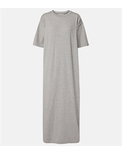 Коттоново-кашемировое макси-платье Kris, серый Extreme cashmere