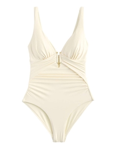 Купальник-бралетт, экрю Next