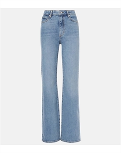 Стрелки расклешенные джинсы с высокой посадкой, Leela Frame