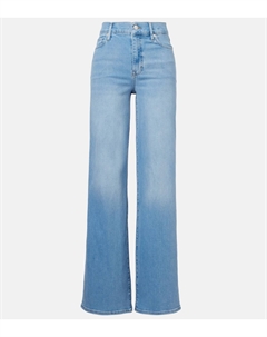 Узкие расклешенные джинсы Le Slim Palazzo, Honeymoon Frame