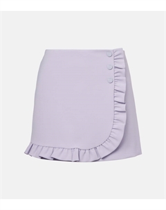 Рюшированная мини-юбка, Lilac Whisper Tory burch