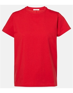 Футболка из хлопкового джерси Florie, Tomato Red The row