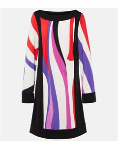 Мармо мини-платье, Bianco/Rosso Pucci