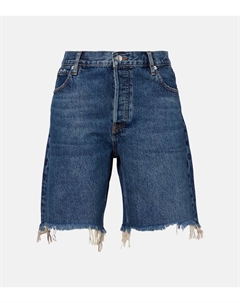 Деконструированные джинсовые шорты с высокой посадкой, Nostalgia Frame