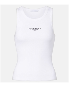 Хлопковая майка Stamp, белый Givenchy