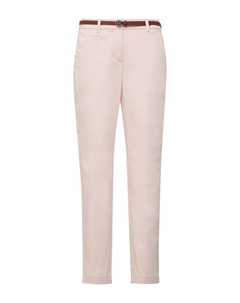 Узкие брюки-чинос, пастельный розовый Comma,