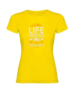 Футболка с коротким рукавом Your Home Rolls, желтый Kruskis