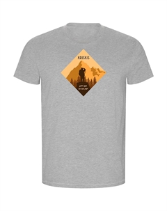 Футболка с коротким рукавом Top Of The Mountain ECO, серый Kruskis