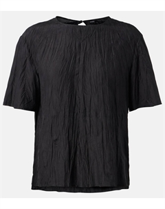 Шелковый топ Brunet, черный Joseph