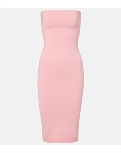 Сера бесшовное пике миди-платье, Light Pink Jacquemus