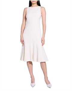 Креповая миди-юбка, слоновая кость/кремовый Theory