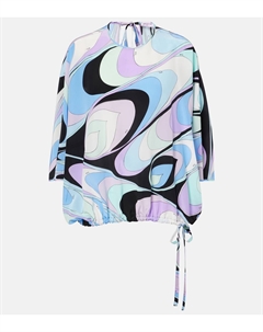 Блузка с принтом, Celeste Pucci