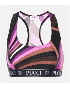 Спортивный бюстгальтер Iride, Fuxia/Marrone Pucci