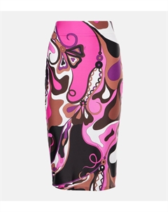 Юбка-карандаш Orchidee, Fuxia/Marrone Pucci