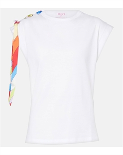 Хлопковая футболка Iride из джерси, белый Pucci