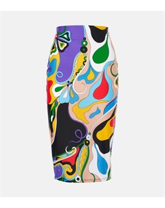 Юбка-карандаш Orchidee, Viola/Rosso Pucci