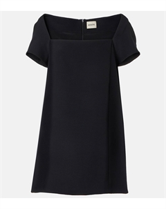 Мини-платье Benji, черный Khaite