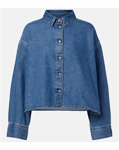 Короткая джинсовая рубашка Nina, Hilo 7 for all mankind