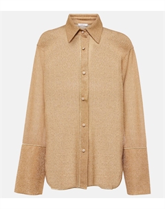 Рубашка с люрексом Lumière, золотой Oseree