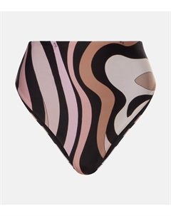 Бикини-трусики Marmo high-rise, Nero/Pink Pucci