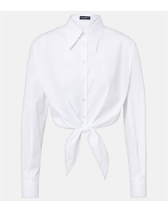 Хлопковая майка, BIanco Ottico Dolce&gabbana