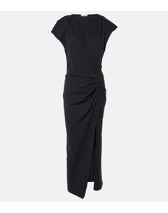 Хлопковое джерси макси-платье Nadela, черный Isabel marant