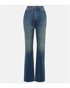 Джинсы Danielle с высокой посадкой и прямыми штанинами, Stinson Khaite