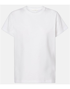 Футболка из хлопкового джерси Florie, белый The row