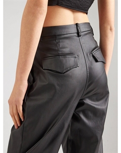 Обычные брюки со складками спереди OBJMELBA, черный Object