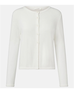 Кардиган из хлопка Greta, белый The row
