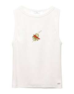 Топ GILDA, белый Pull & bear