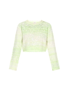 Свитер Fashion Look, цвет Pastel green/Light green Izia