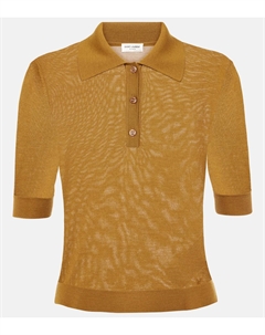 Кашемировая, шерстяная и шёлковая поло, Mordore Saint laurent