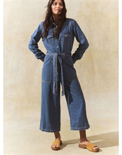 Комбинезон, синий деним Next