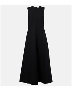 Макси-платье джерси Toteme, черный